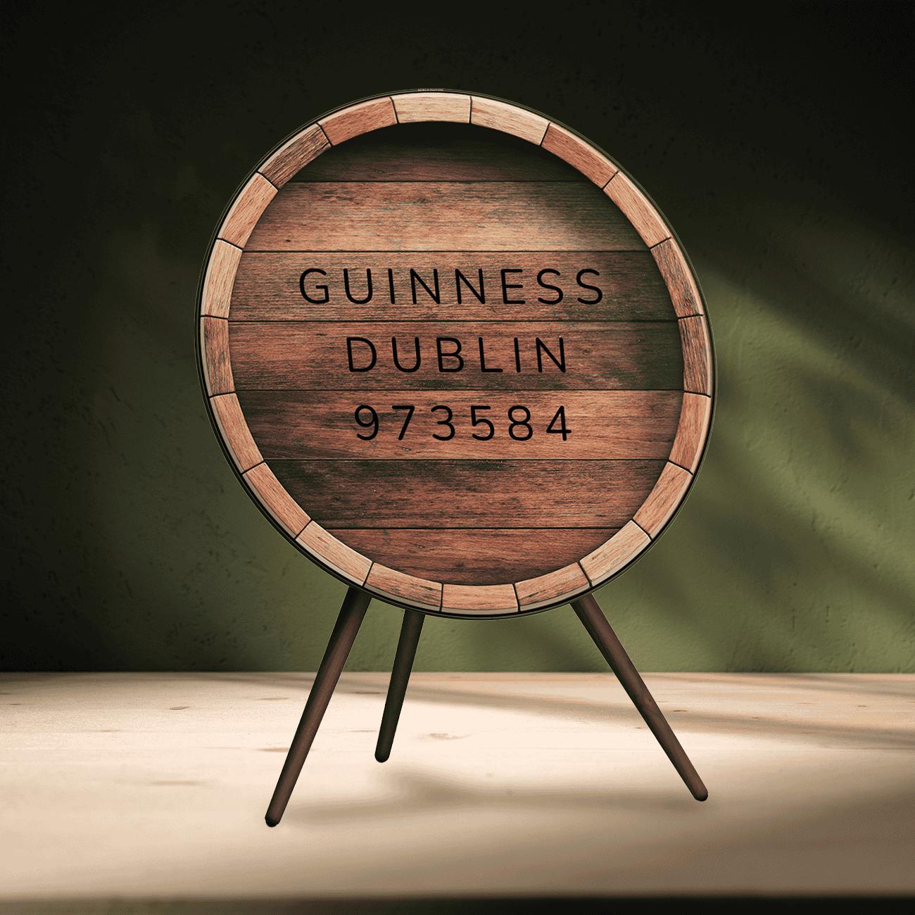 Beosound A9 Cover - Stout Oak Barrel